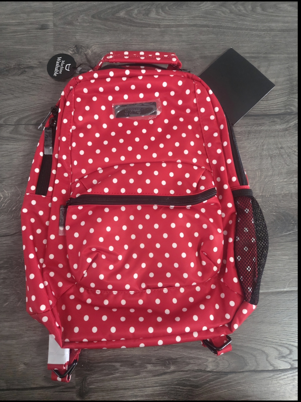 JuJuBe Be Packed Polka Dot Backpack NWT